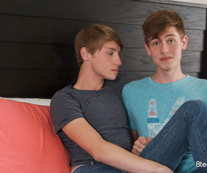 Gay youngster miles pike and chase williams set youthful..