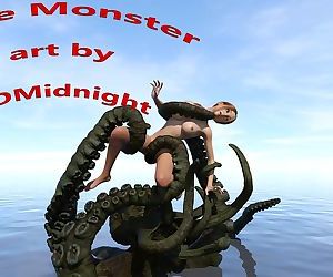3dmidnight झील राक्षस