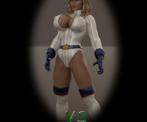 Captured Heroines Powerwoman vs..