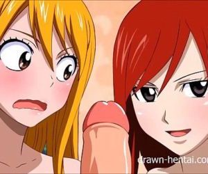 Fairy Tail Hentai Video Natsu X Erza X Lucy Parody 2 - 5 min