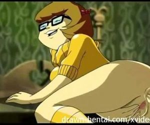 Scooby Doo pornografia Velma quer um foda um thon 5 min