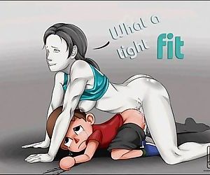 Wii fit trainer hentai compilation - 4 min
