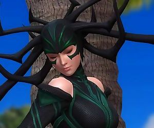 Dead or Alive 5 1.09BH - Hela Relax by a Tree on the Beach
