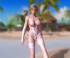 Dead or Alive 5 1.09BH - Helena Arrives at the Beach w/ Sexy Outfits