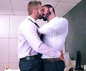 Professional hunks Jessy Ares and Dani Robles fucked each..
