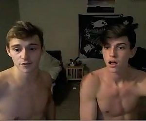 22Yo Couple Of Twinks Perform At Webcam • more on..