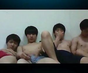Korean straight teens spycam