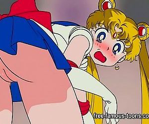 Young Sailormoon and hentai stars..