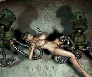 3D Animation: Robots Sex Attack -..