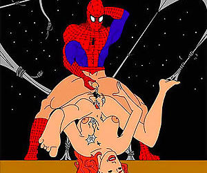 Spiderman porno Cartoons Teil 2587