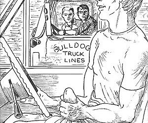 裸体的 漫画 与 美丽的 女同性恋 娃娃 一部分 2098