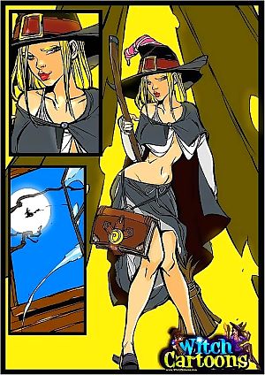 Stacked witch giving sloppy blowjob - part 1014