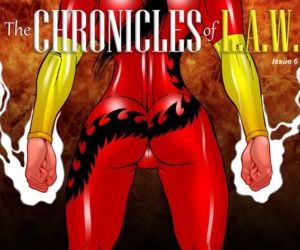 Superheroine คน Chronicles ของ l.a.w. 6