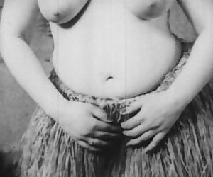 O hula menina peludo e Profundidade chupando