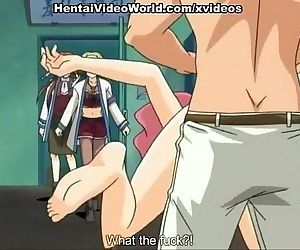 Anime hottie fucked from behind -..