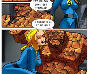 Invisible Woman gangbanged by the..
