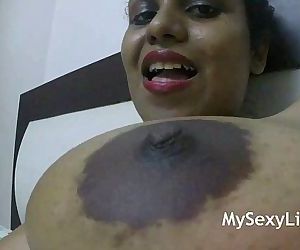 Horny Lily Big Indian Tits Squeezed HD