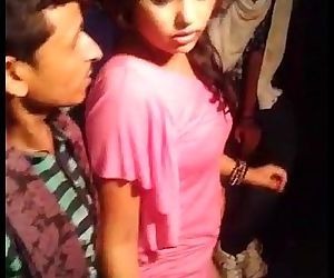 Very hot and sexy bhojpuri dance by miniskirt girl - 2 min