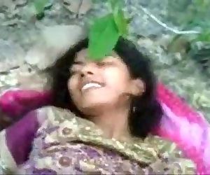 Indian 19y cute muslim teen virgin pussy nipples first time fuck outdoor jungle - 3 min