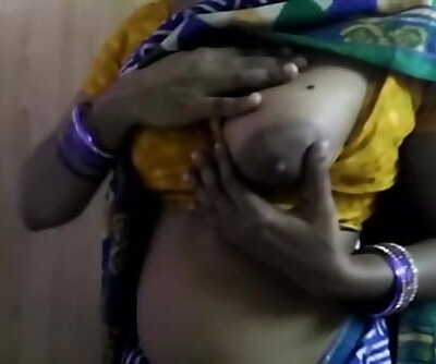 Indian Bold Mallu Maid Big Boobs and Pussy Touched By Me