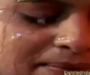 भारतीय चेहरा मुख-मैथुन 95 एसईसी