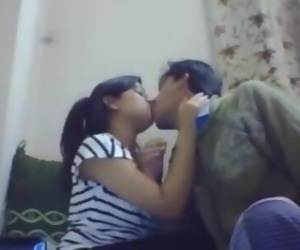 INDIAN - Young Cousin Passitionate Kissing
