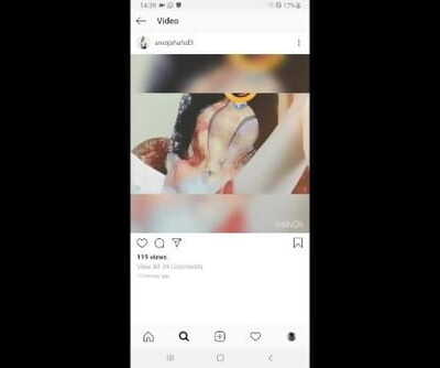 Pakistańska  Dziewczyna la  Masturbuje się i kończy na jej instagram