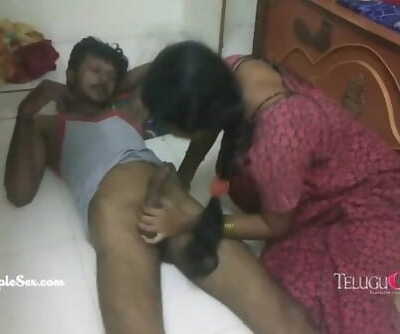 Desi Indian Telugu Couple Fucking on the Floor