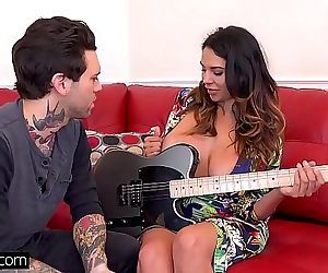 Missy Martinez gets her pussy pounded by her guitar teacher 11 min HD+