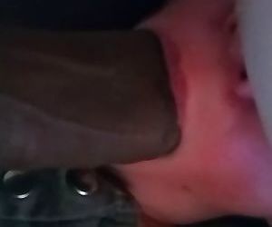 PAWG MOUTH FULL WITH BBC