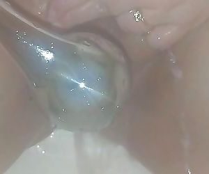 masturbieren in die Dusche 50 sec