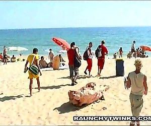 dwa napalone twinks Kurwa na w Plaża