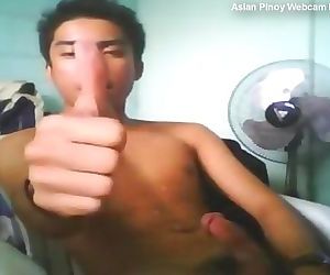 Asian Pinoy Webcam Boy Cum-pilation