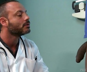 ExtraBigDicks Scary Str8 Big Black Dick Visits His Doctor