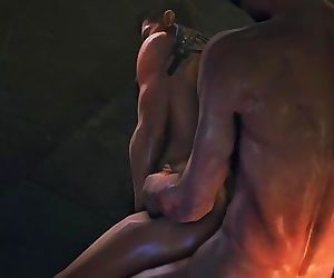 Resident Evil 69 : Leon Kennedy and Piers Nivans fuck