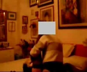 Fucking my aunt for real. Hidden cam - 3 min