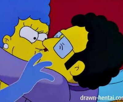 Simpsons Porn - Marge and Artie afterparty
