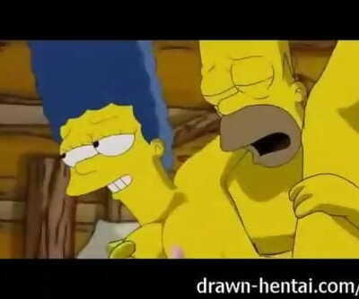 Simpsons Porn - 3 way