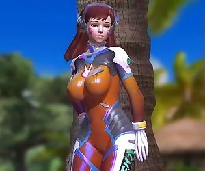Dead or Alive 5 1.09BH - D.VA Relax by a Tree on the Beach