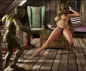 Savage Monster 3D - Lara Croft: Mirror Madness