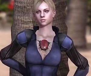 Dead or Alive 5 1.09BH - Jill Valentine Relax by a Tree on..