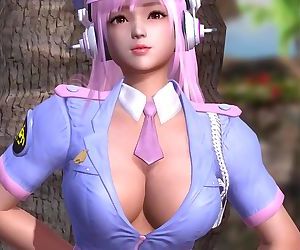 Dead or Alive 5 1.09BH - Sonic Police Relax by a Tree on..