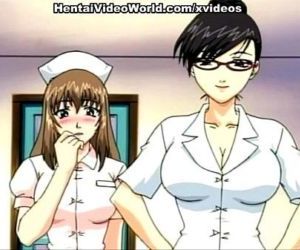 Schattig Hentai verpleegkundige Geneukt op De Verdieping 8 min