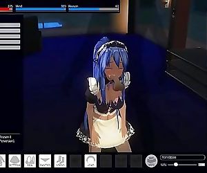 Custom Maid 3D 2Sexy Maid Gives Dual Service 6 min HD