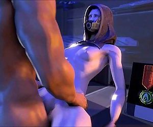 Mass Effect - TaliZorah Porn - 4 min