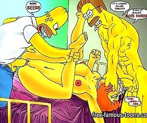 Simpsons vs futurama Hentai parodie 5 min