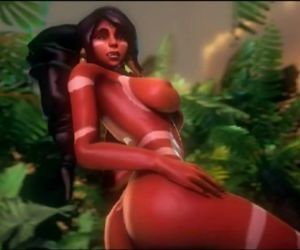 Nidalee 3D hentai game League of Legends