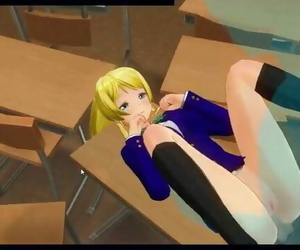 - Love Live Hentai, Eli Ayase Stays after School for Sex