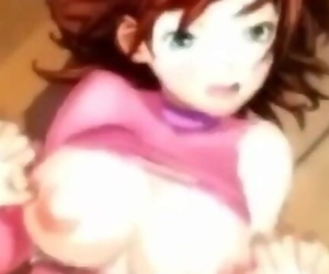 3D Animated Hentai with Bigtits Warm Drilled by Cute..