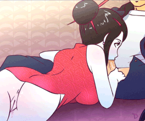 Sucking geisha